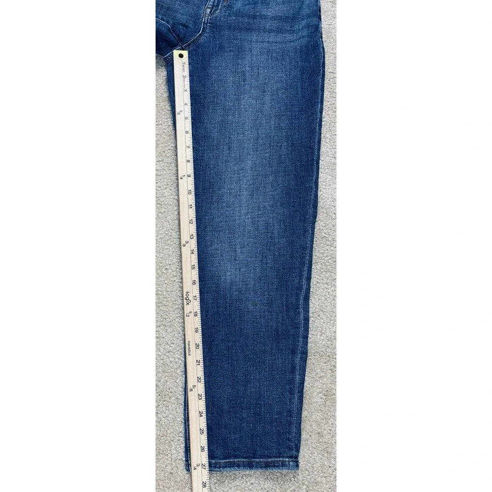 Chaps Women's Slim Boyfriend Stretch Denim Jeans Button/Zip/Elastic Waist 6/28